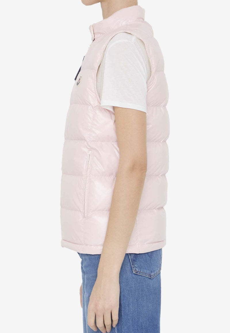 Alcibia Logo-Patched Down Vest
