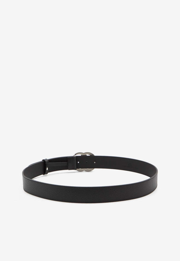 GG Marmont Grain-Leather Belt