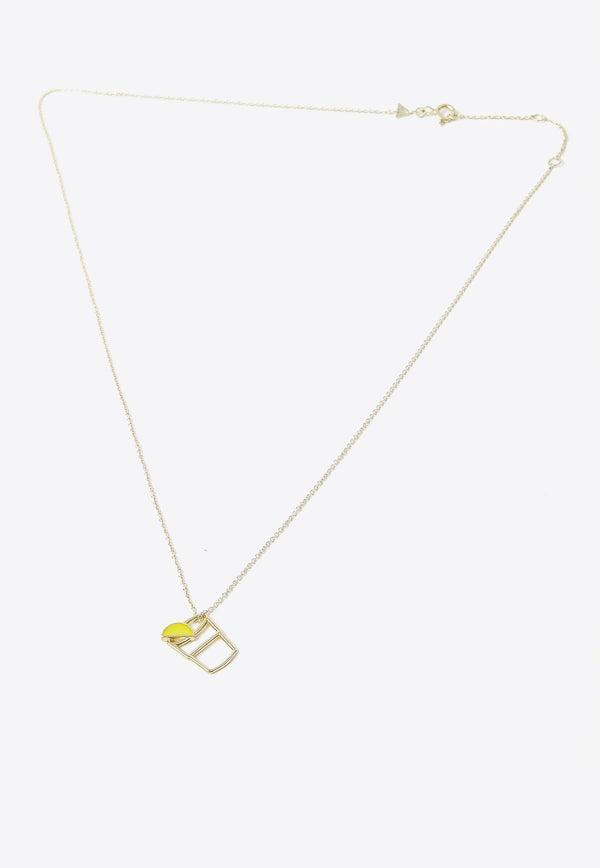 9-Karat Yellow Gold Tequila Necklace