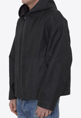 Reversible Zip-Up Hooded Jacket