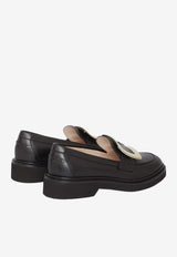 Viv' Rangers Metal Buckle Loafers