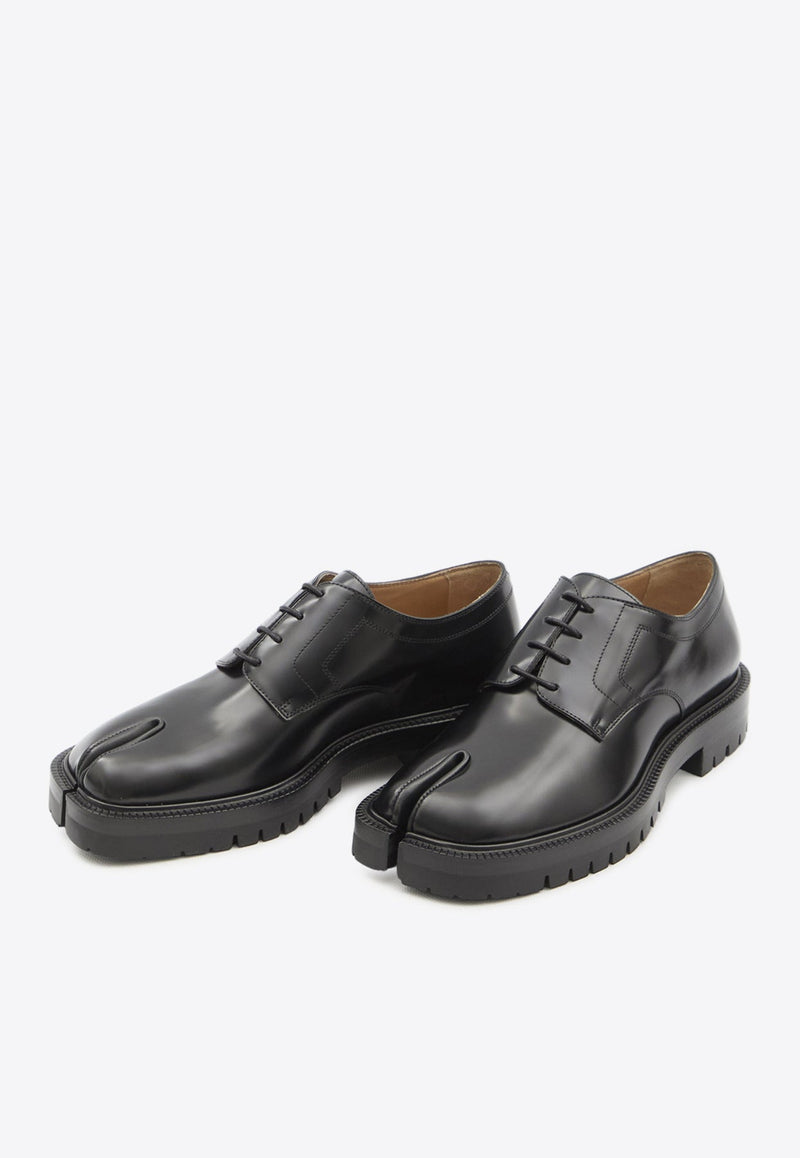 Tabi Derby Shoes in Calf Leather