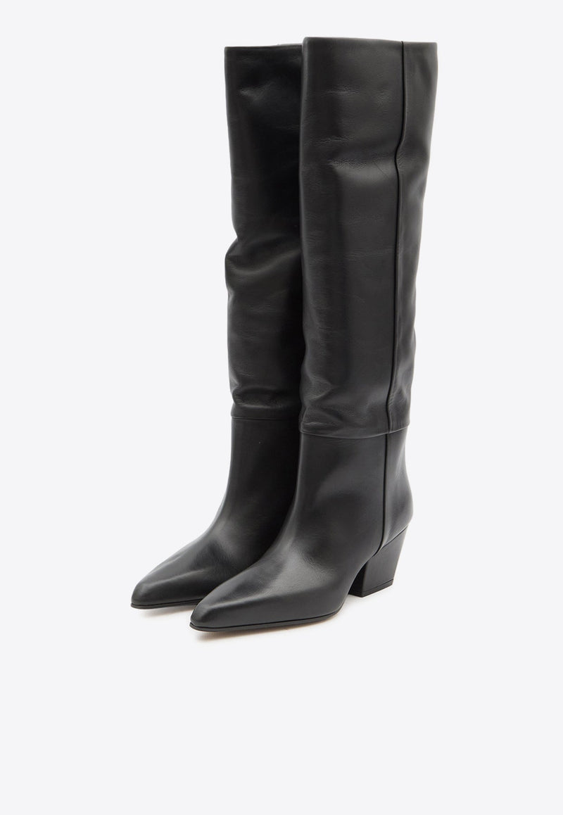 Jane 60 Leather Knee-High Boots