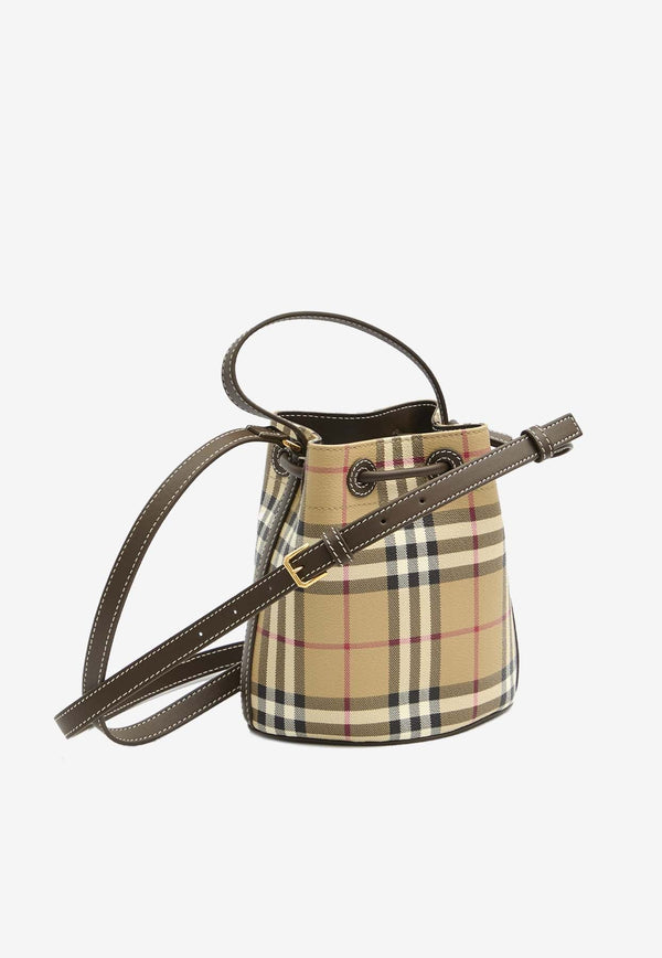 Mini Drawstring Bucket Bag