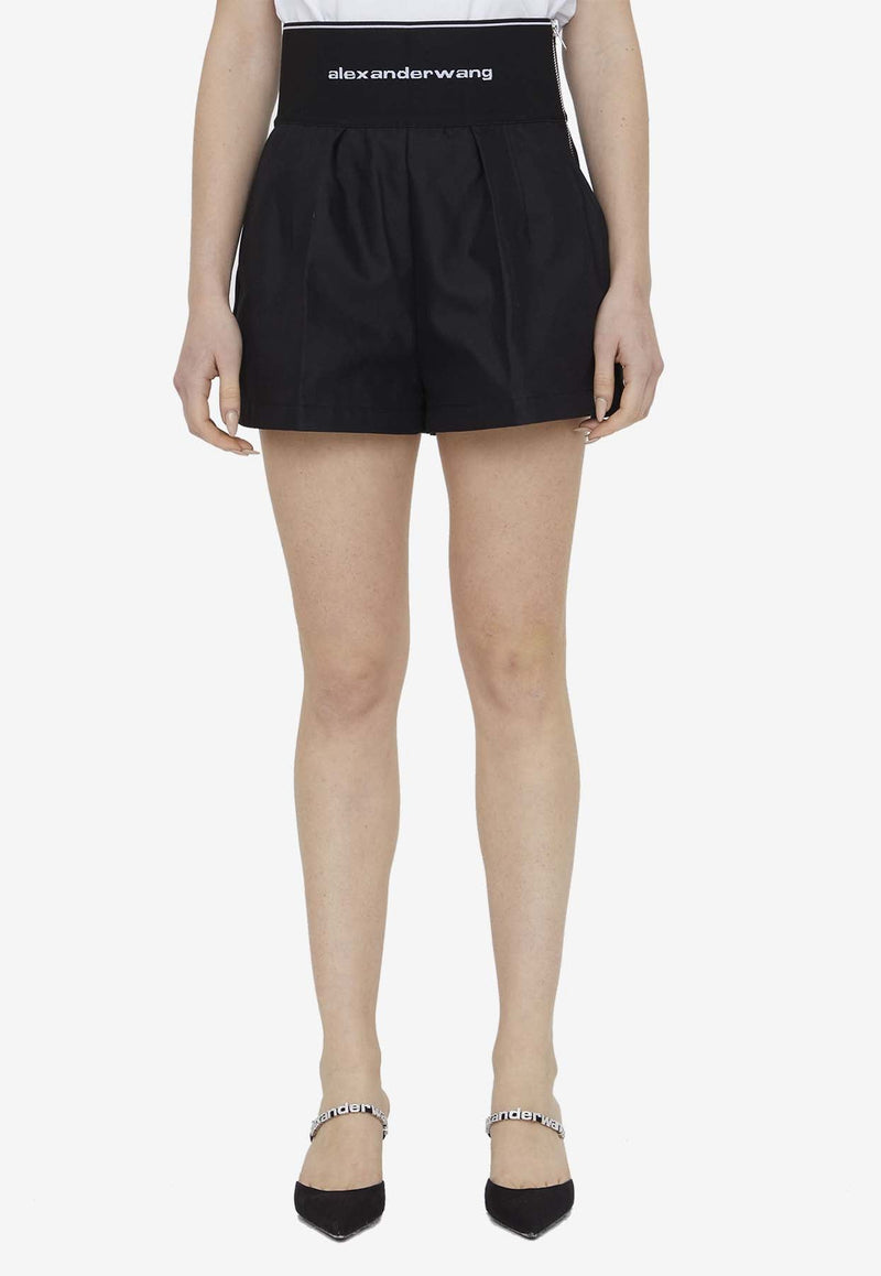 Safari Logo-Waistband Shorts