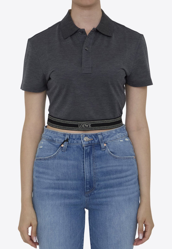 Cropped Polo T-shirt