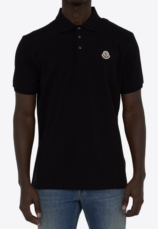 Logo Patch Polo T-shirt