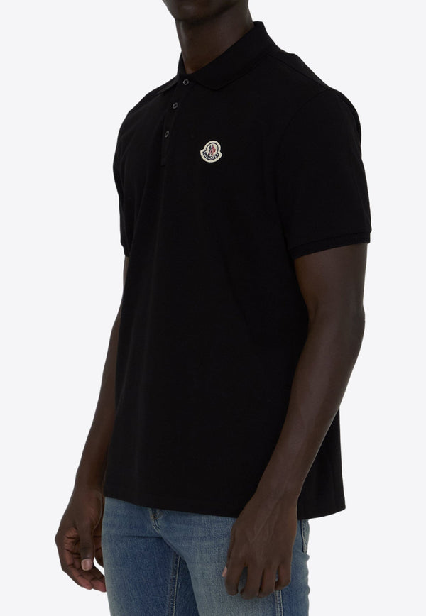 Logo Patch Polo T-shirt