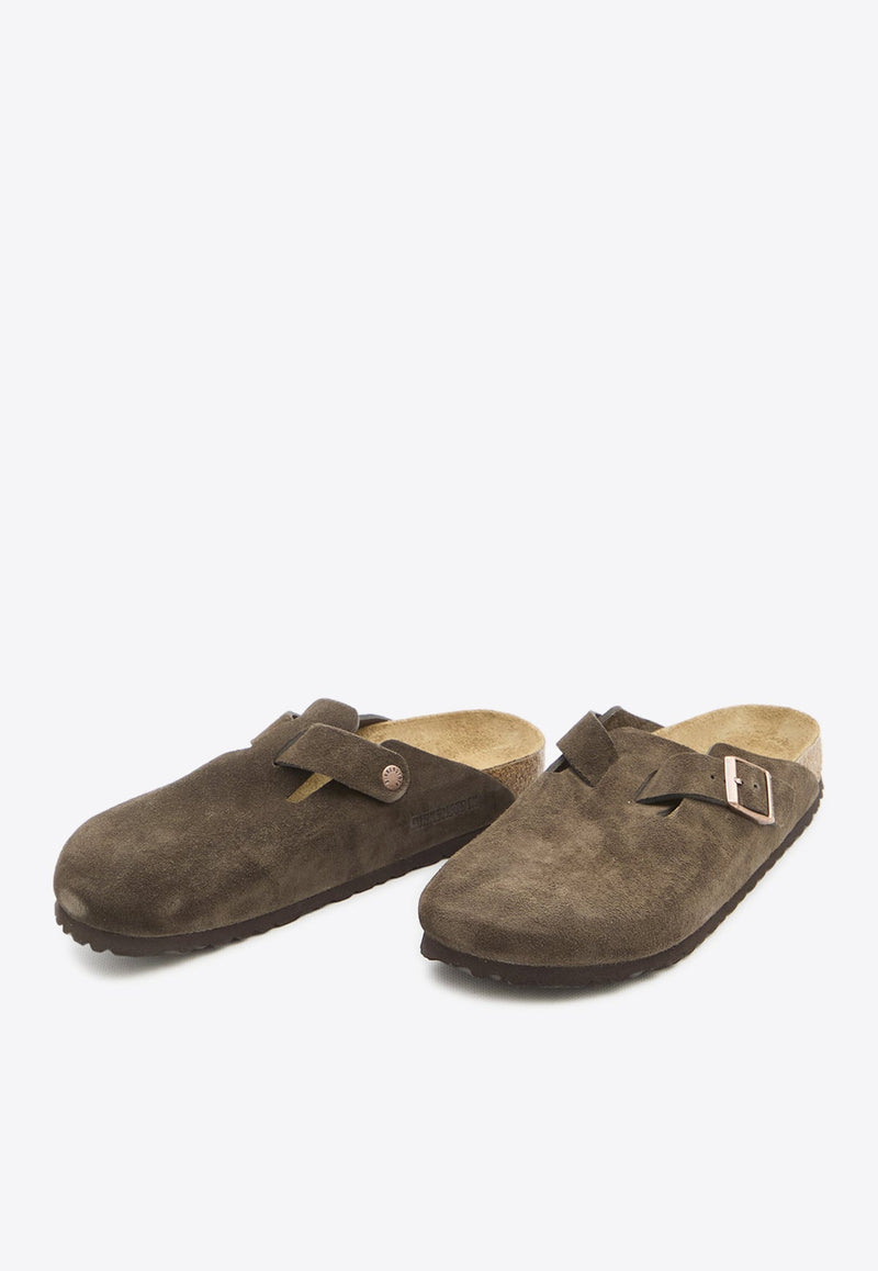 Boston Suede Mules