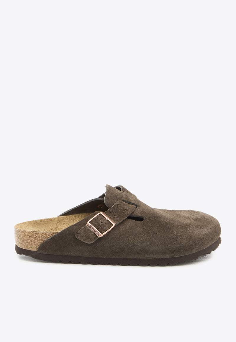 Boston Suede Mules