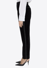 Velvet Tuxedo Pants