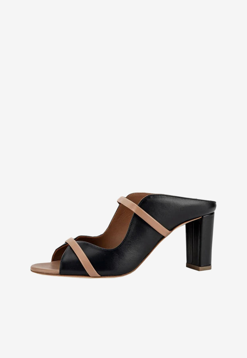 Norah 70 Nappa Leather Mules