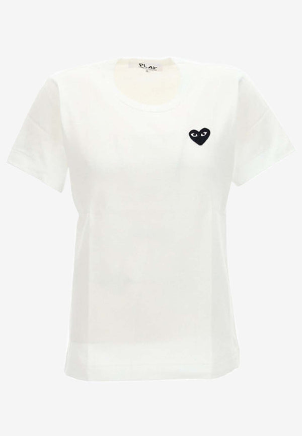 Heart Logo Crewneck T-shirt