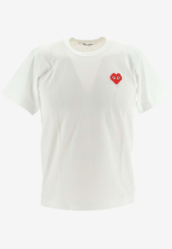 Double Hearts Crewneck T-shirt
