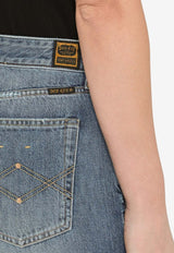 Basic High Waist Ranch Jeans