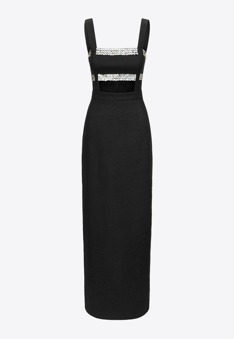 Mickey Embellished Maxi Dress