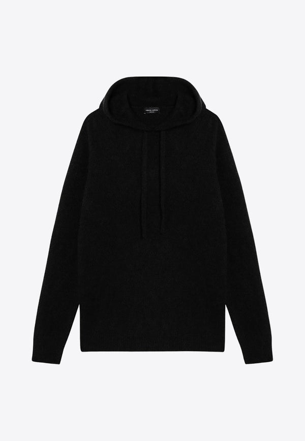 Cashmere and Silk Hooded Sweatshirt