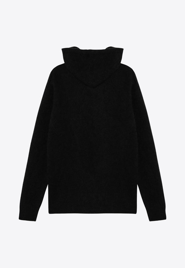 Cashmere and Silk Hooded Sweatshirt