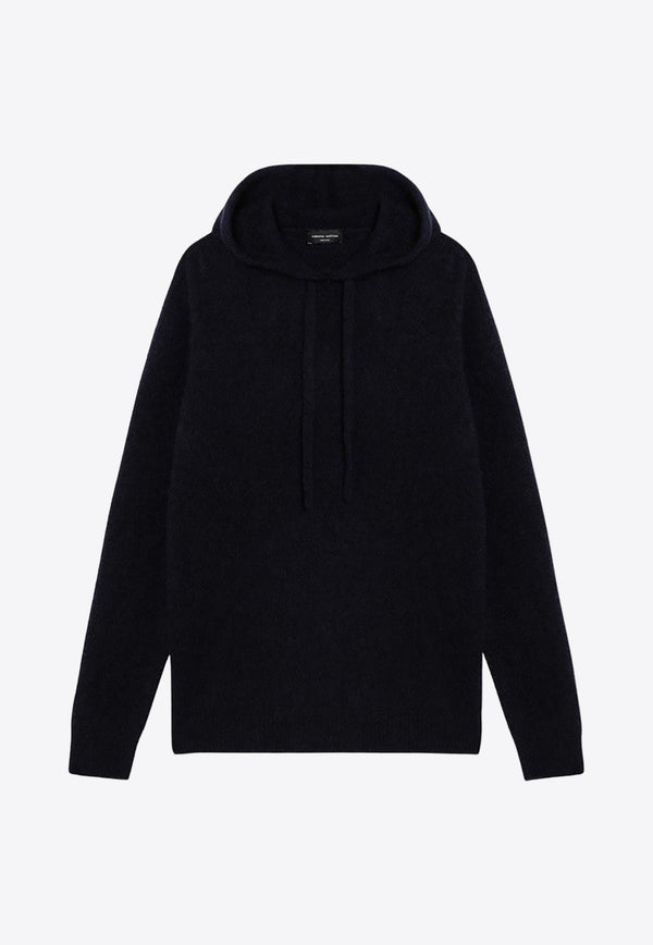 Cashmere and Silk Hooded Sweatshirt