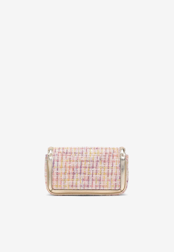 Crystal-Embellished Crossbody Bag