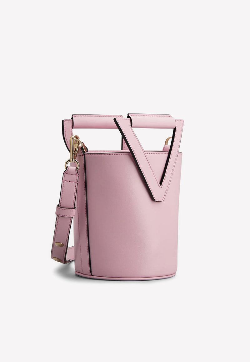 Mini RV Bucket Bag in Leather