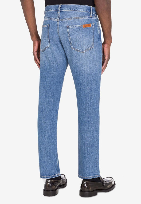 Straight-Leg Jeans