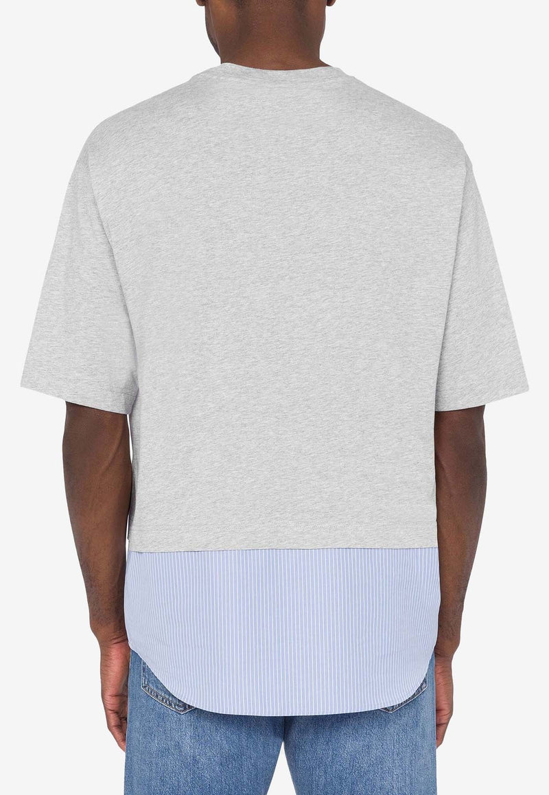 Logo Paneled Short-Sleeved T-shirt