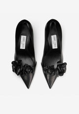 Rosalia Flowers 65 Nappa Leather Pumps