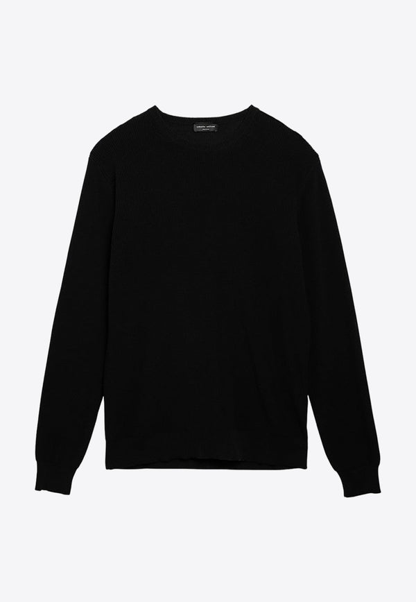 Fine Knit Crewneck Sweater