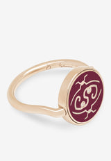 Me Oh Me Bordeaux Exquiste 18K Rose Gold Diamond Ring