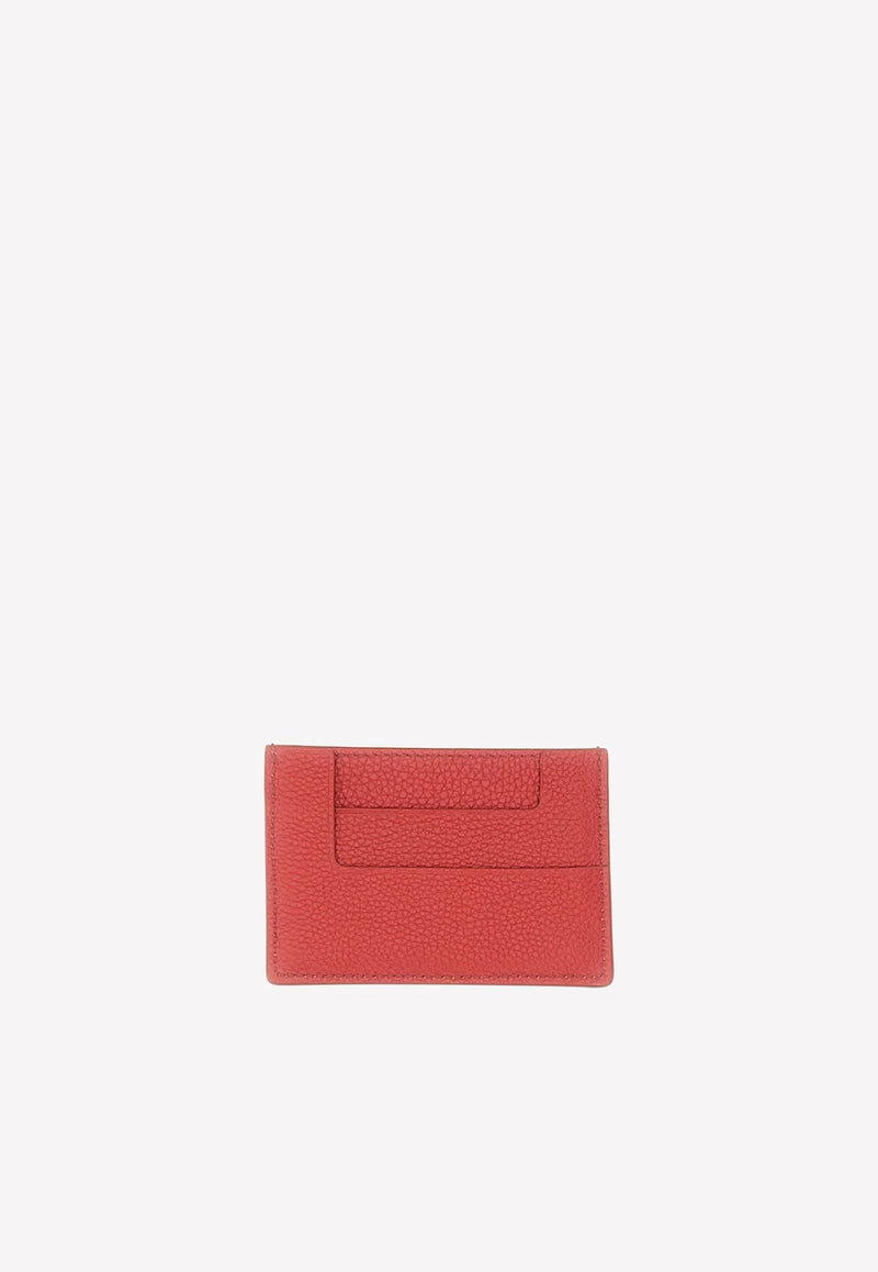 Calf Leather Logo Cardholder