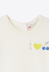 Baby Girls Cira Embroidered Crewneck T-shirt