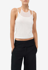 Halterneck Layered Tank Top