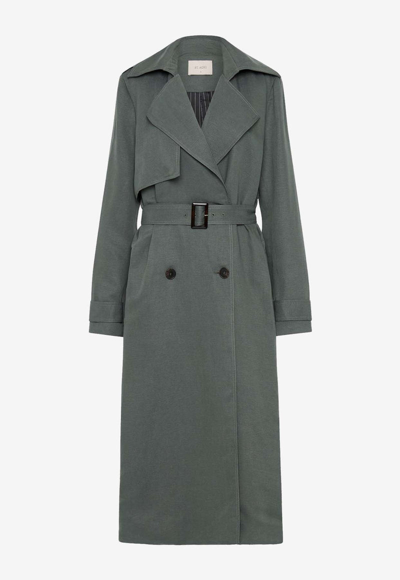 Soft Tailored Trench Coat