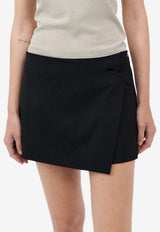 Low-Rise Mini Wrap Short