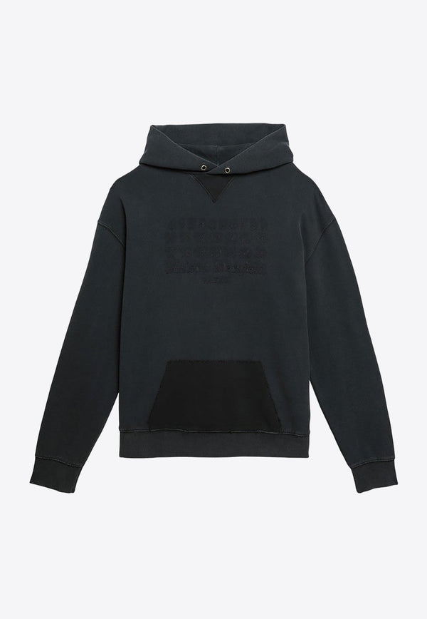 Washed-Effect Hooded Sweatshirt