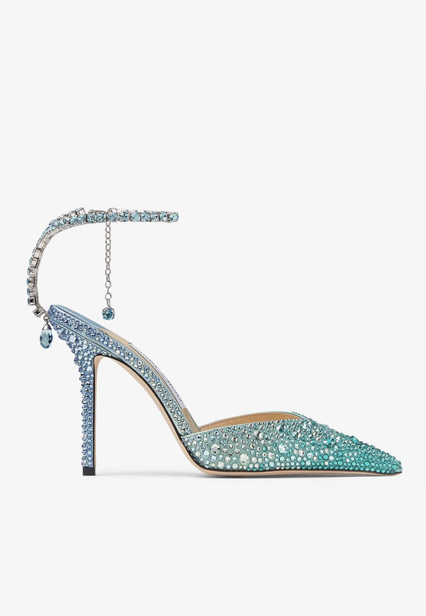 Saeda 100 Crystal Embellished Pumps