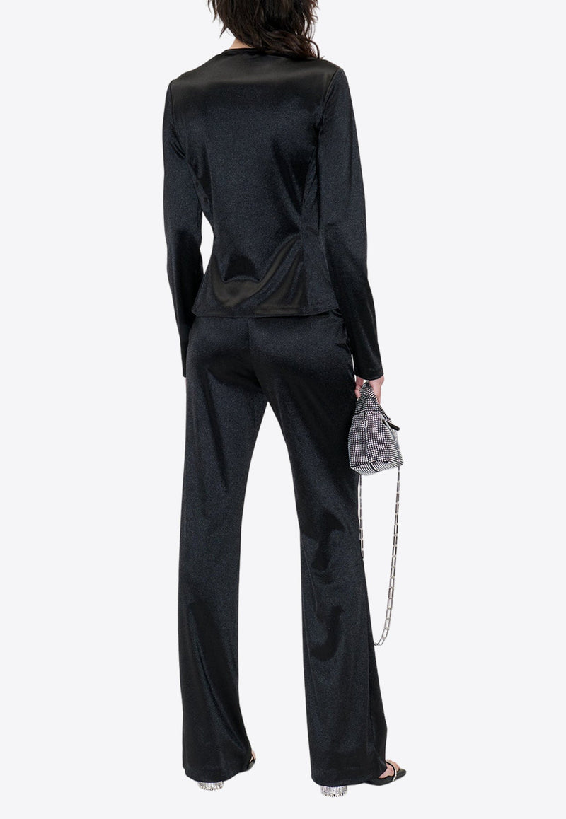 Loren Stretchy Straight-Leg Pants