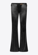 Loren Stretchy Straight-Leg Pants