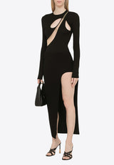 Long-Sleeved Cut-Out Bodysuit