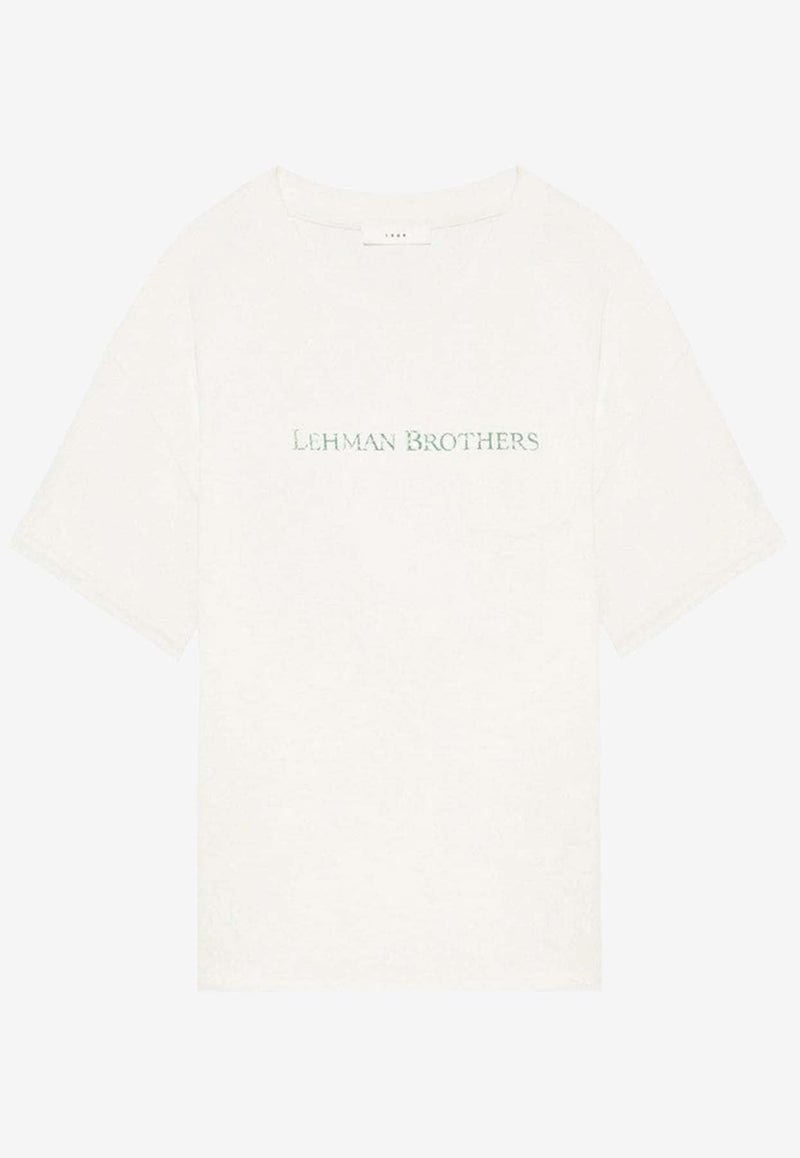 Lehman Brothers Print T-shirt