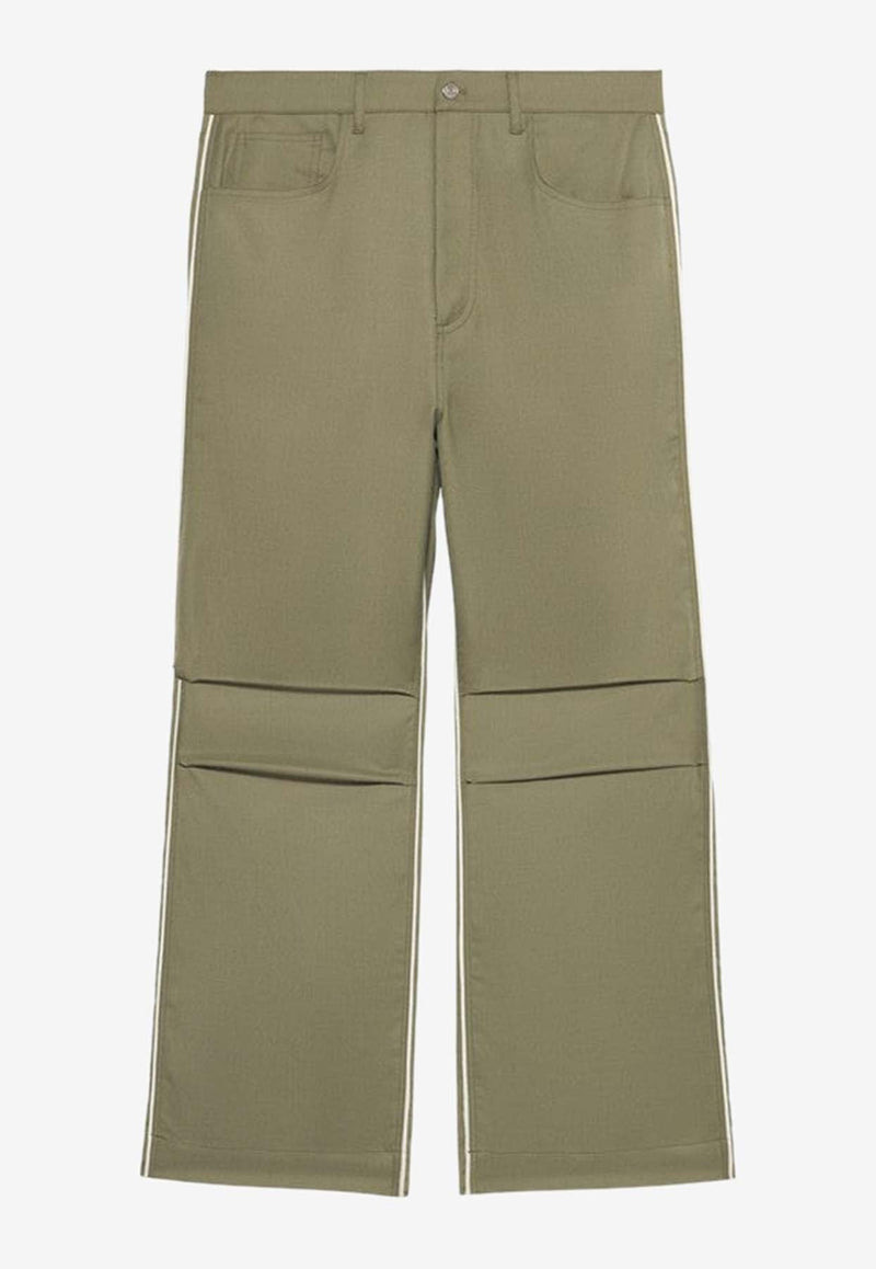 Side Piping Casual Pants