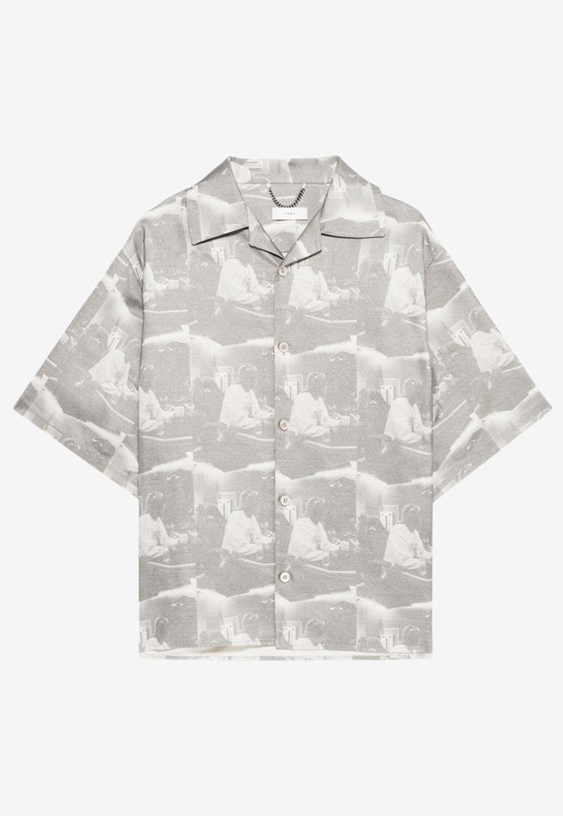 Printed Short-Sleeved Shirt