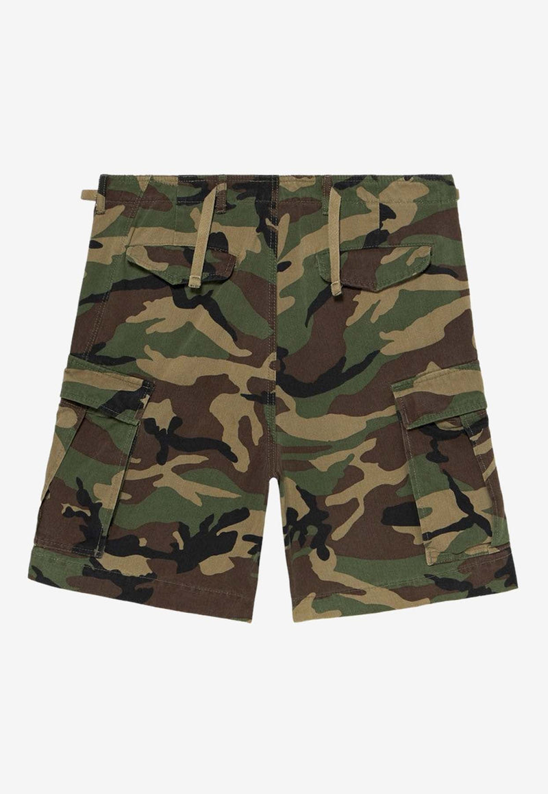 Camouflage Cargo Shorts