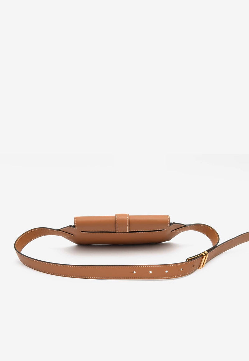 Elan Pocket 24 Belt in Gold Swift with Gold Hardware