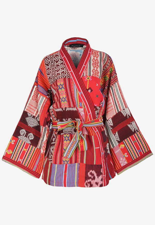 Patchwork Kimono Jacket