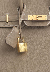 Birkin 25 in Etoupe Togo with Gold Hardware