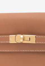 Kelly Moove in Gold Swift Leather with Gold Hardware