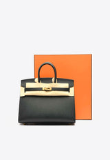 Birkin 25 in Black Epsom Leather with Gold Hardware