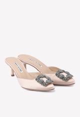 Hangisimu 50 Crystal Buckle Mules